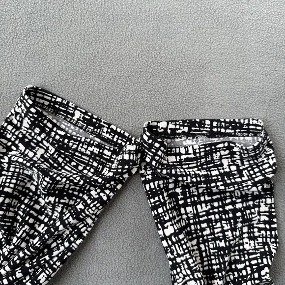 Lauren Ralph Lauren Dress Womens 12 Black White Sheath Stretch 3/4 Sleeve Career - Picture 12 of 13